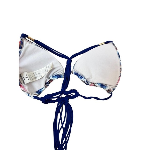 Abercrombie Blue Swim Bikini Top Medium - Picture 2 of 4